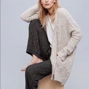 Free People Boucle Slouch Cardigan